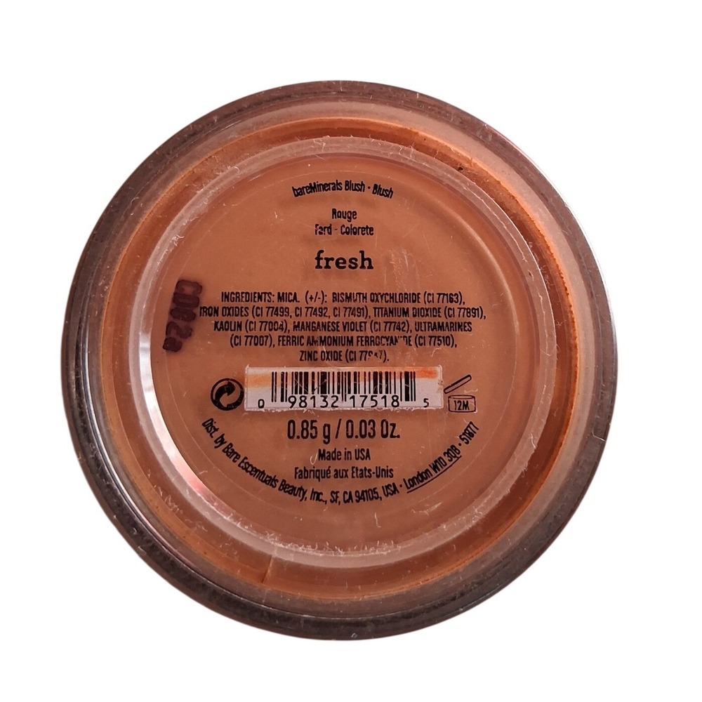 Bare Minerals Discontinued Loose Powder Blush Fresh Feminine Rouge